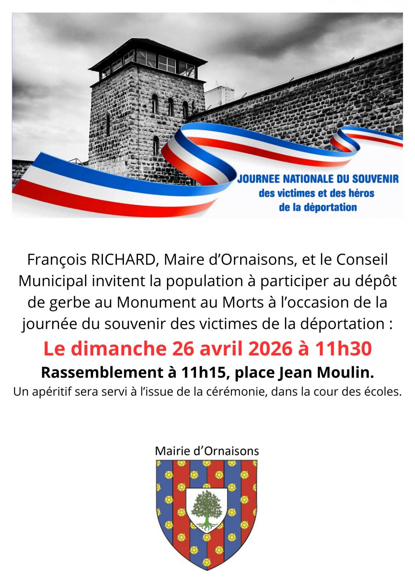 journée du souvenir des déportés