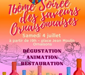 AFFICHE SOIREE DES SAVEURS 2026 360x320