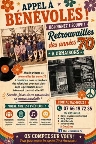 APPEL A BENEVOLES