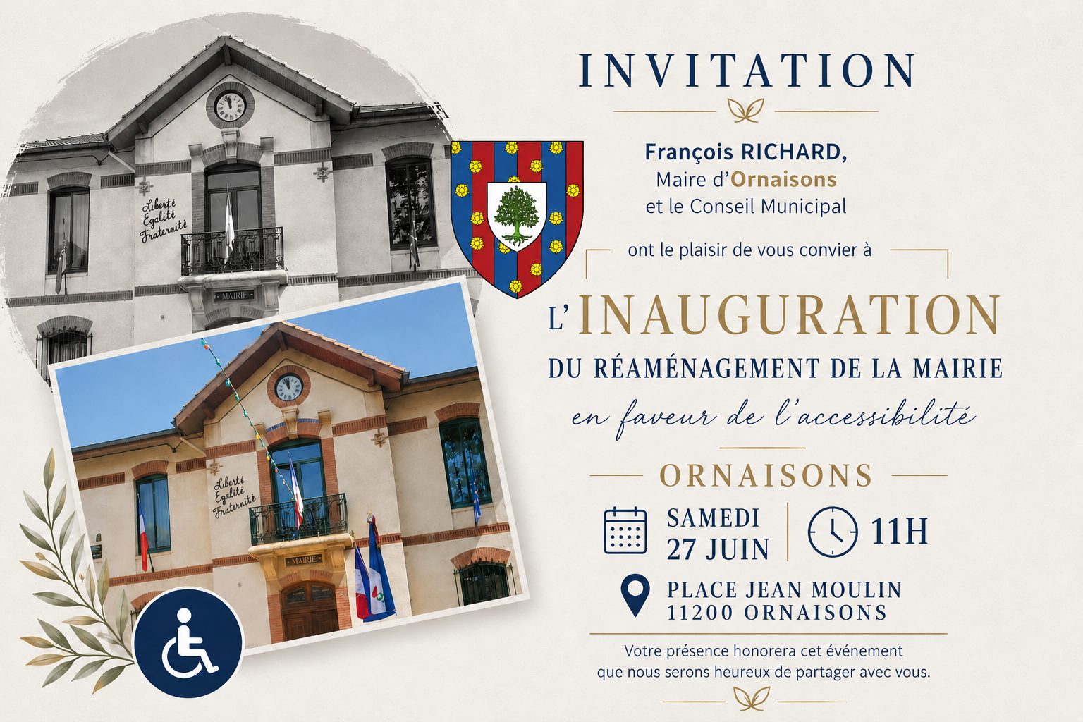INAUGURATION MAIRIE