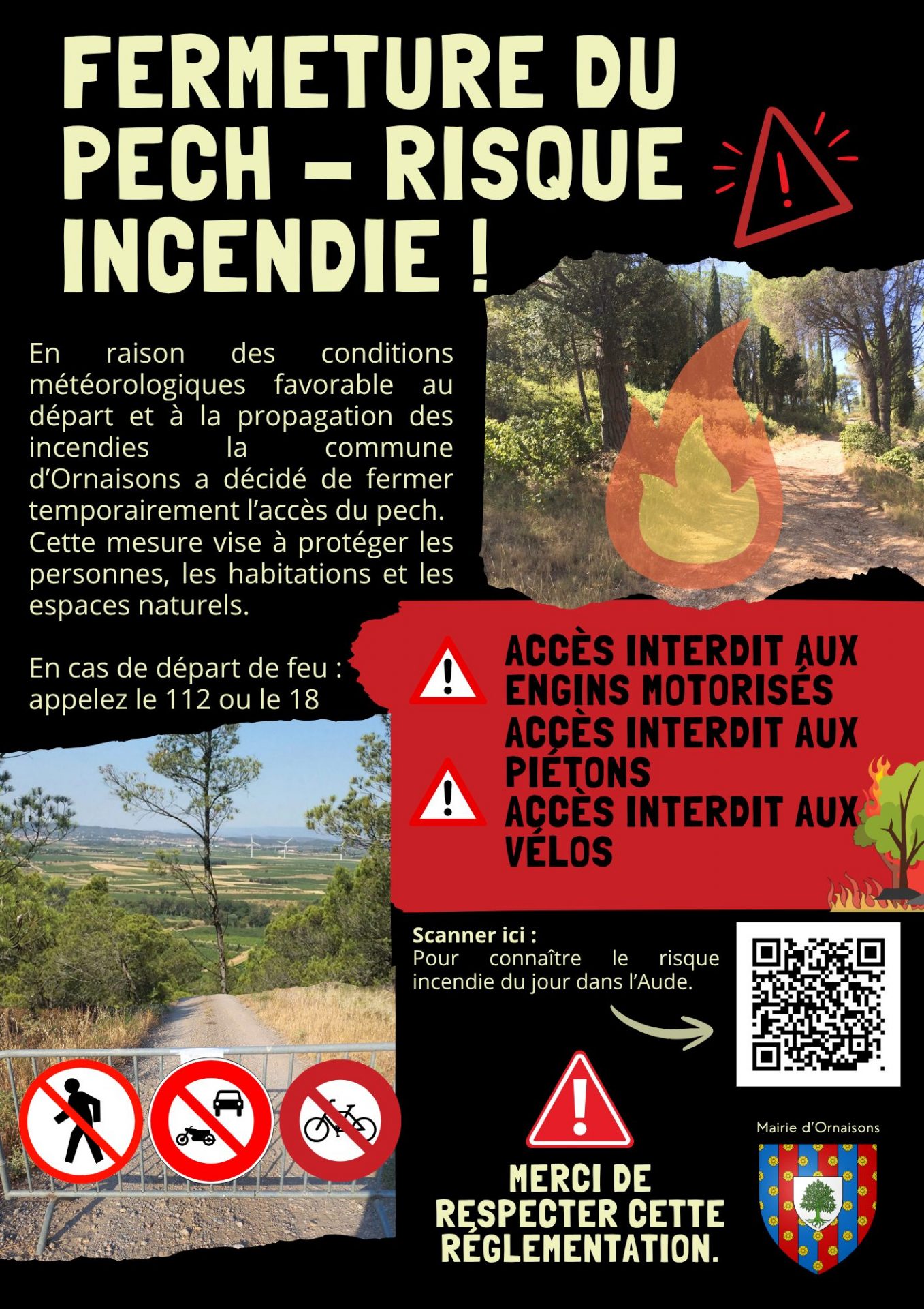 ACCES MASSIFS – INFO PECH – ÉTÉ 2026