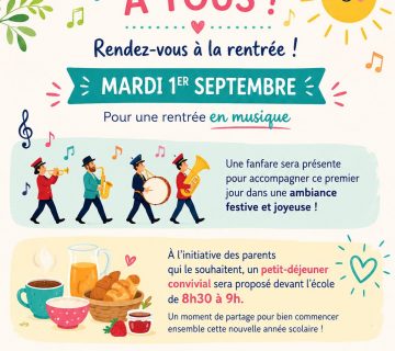 Bonne rentree en musique  360x320